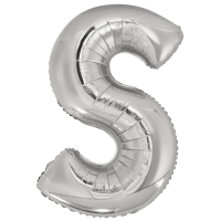 Large Letter S Silver